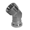 SAE 45° flange adapter DIN 3901 metric (only 45° flange-adapter) WFG